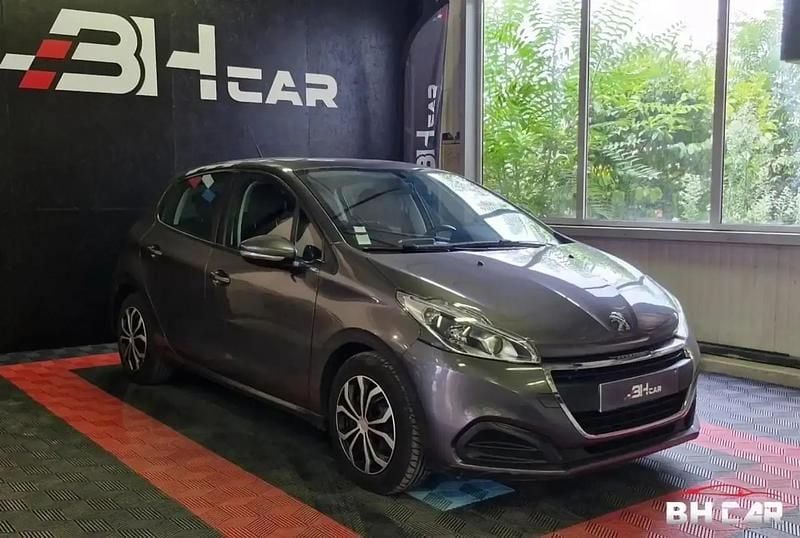 Gris Utilisé 2019 Peugeot 208 Active Citadine | 9 990 € (Bon prix) - Image 1/4