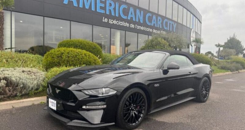 Noir Utilisé 2018 Ford Mustang GT Cabriolet | 56 900 € (Prix cher) - Image 1/4