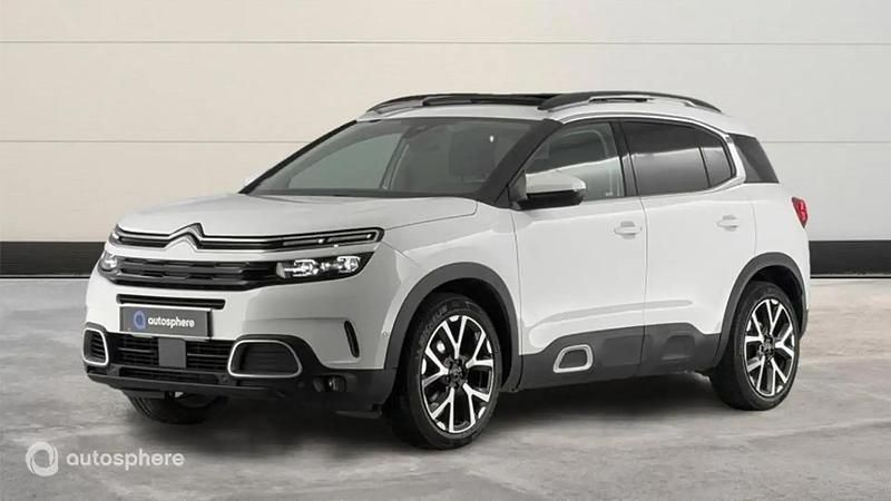 Blanc Utilisé 2021 Citroën C5 Aircross Shine SUV | 20 999 € (Prix juste) - Image 1/4