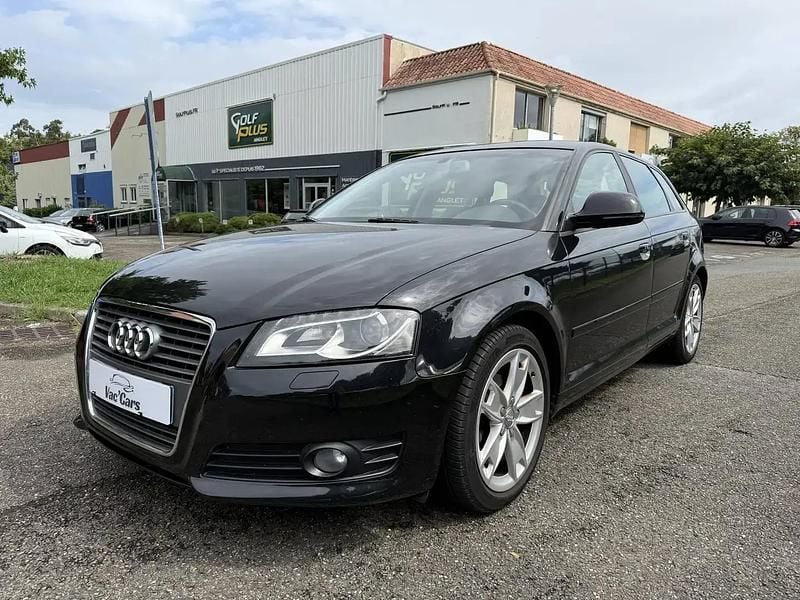 Noir Utilisé 2010 Audi A3 Cabriolet S-Line Cabriolet | 10 490 € - Image 1/4