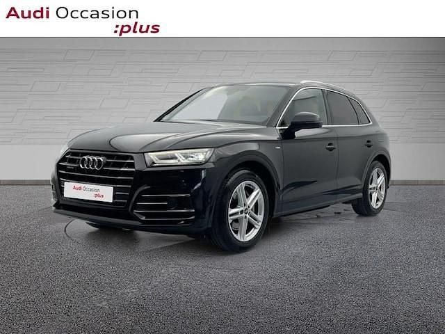 Noir brillant Occasion 2020 Audi Q5 S-Line SUV | 29 990 € (Bon prix) - Image 1/4
