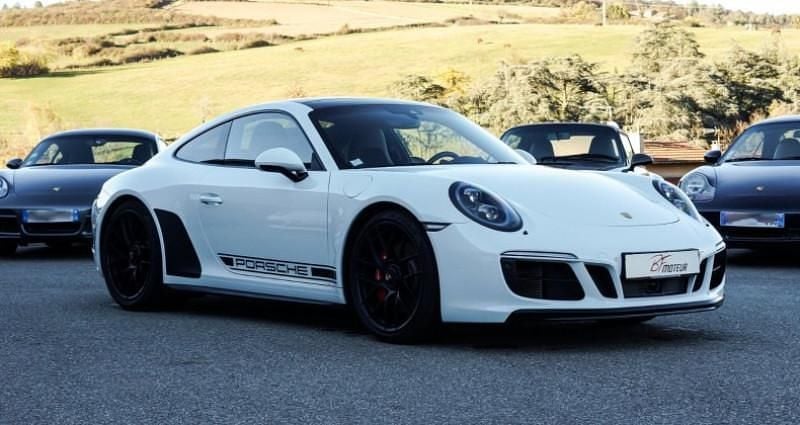 Blanc Occasion 2018 Porsche 911 Carrera 4 GTS Chrono Coupé | 140 000 € (Prix juste) - Image 1/4