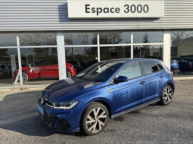 Bleue Occasion 2023 VW Polo R-line Berline | 23 970 € (Prix cher) - Image 1/4