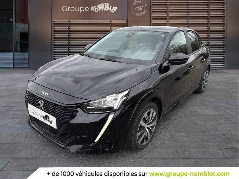 Noir Utilisé 2020 Peugeot e-208 Citadine | 13 790 € (Bon prix) - Image 1/3
