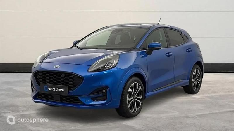 Bleu Utilisé 2023 Ford Puma Gen-E ST-Line X SUV | 22 499 € (Prix juste) - Image 1/4
