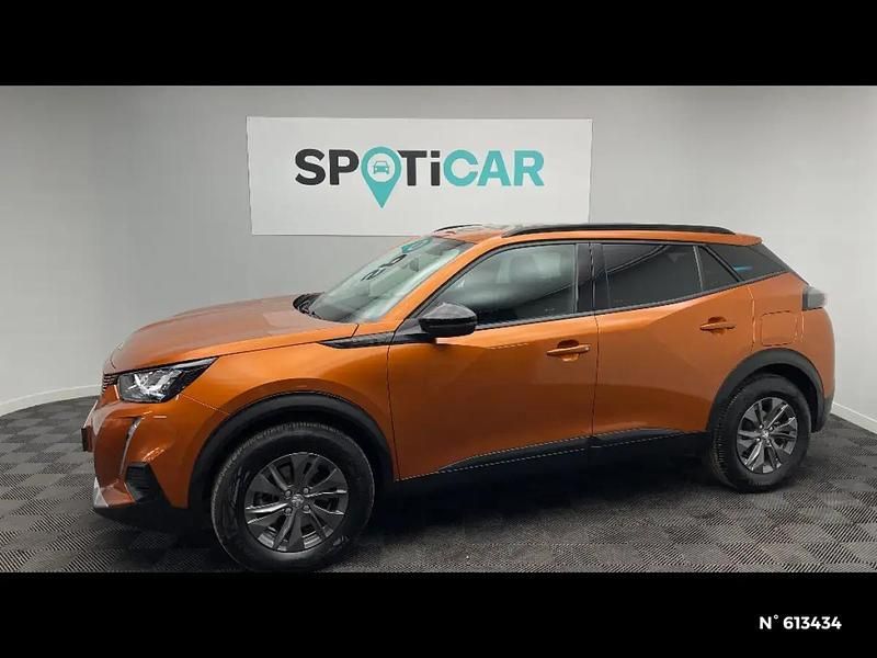 Occasion Peugeot e-2008 Style 100 kW (136 ch) 2022 Orange SUV