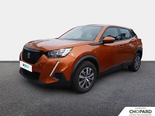 Orange Utilisé 2021 Peugeot 2008 Active SUV | 12 901 € (Prix juste) - Image 1/4