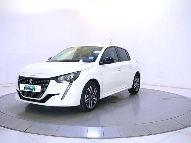 Blanc Utilisé 2022 Peugeot 208 Allure Citadine | 14 900 € (Prix juste) - Image 1/4