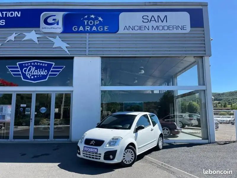 Blanc Utilisé 2009 Citroën C2 Citadine | 4 990 € - Image 1/4