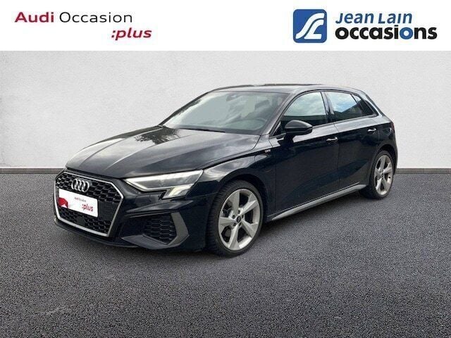 Noir mythic métallisé Utilisé 2021 Audi A3 Sportback e-tron S-Line Berline | 30 590 € (Prix juste) - Image 1/4