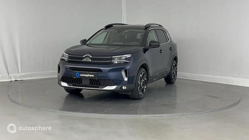Gris Utilisé 2022 Citroën C5 Aircross PureTech SUV | 20 999 € (Bon prix) - Image 1/4