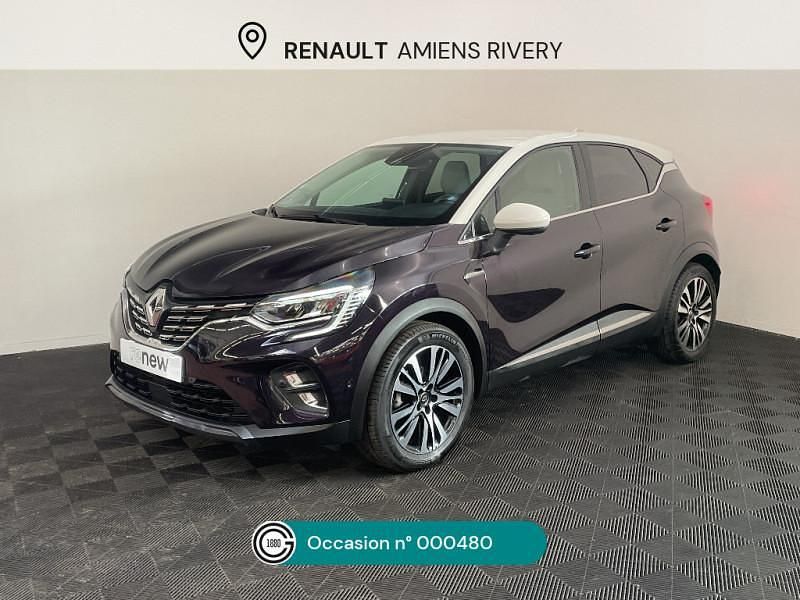 Blanc Occasion 2019 Renault Captur Initiale Paris SUV | 18 990 € (Prix assez cher) - Image 1/4