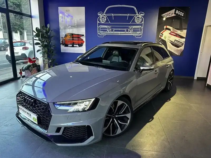 Gris Utilisé 2018 Audi RS4 Break | 67 880 € - Image 1/4