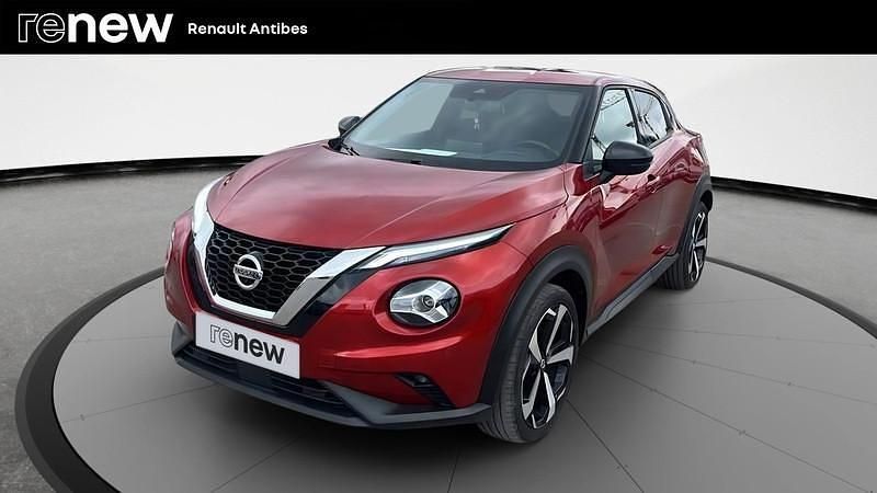 Rouge Utilisé 2021 Nissan Juke Tekna SUV | 17 799 € (Prix juste) - Image 1/4