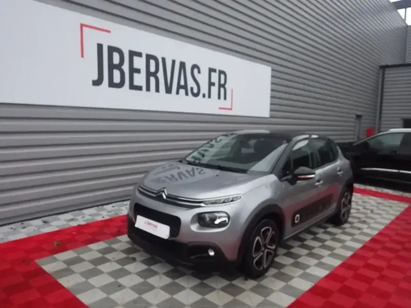 Gris Occasion 2019 Citroën C3 Business Class Citadine | 15 590 € - Image 1/4