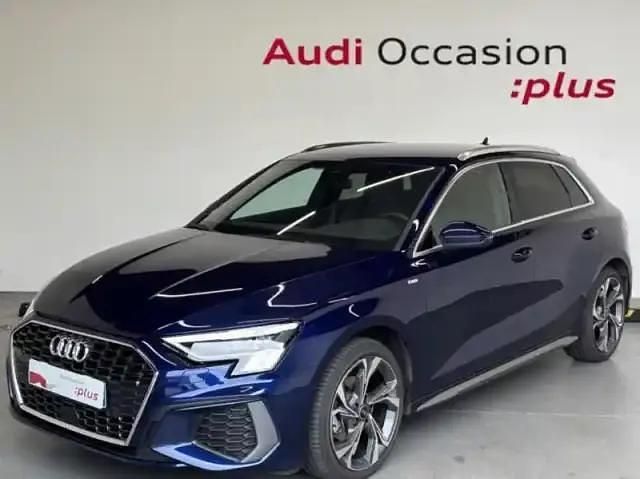 Bleu Utilisé 2023 Audi A3 S-Line Berline | 33 970 € - Image 1/4