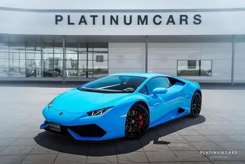 Bleu Utilisé 2015 Lamborghini Huracán Coupé | 214 990 € (Prix assez cher) - Image 1/4