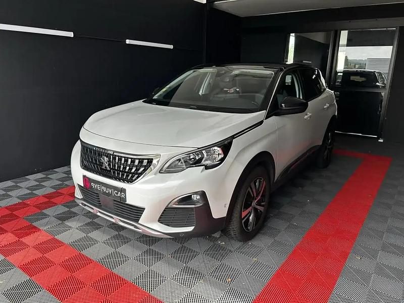 Blanc Occasion 2019 Peugeot 3008 SUV | 16 490 € (Prix juste) - Image 1/4