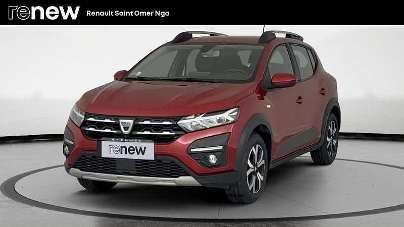 Rouge Utilisé 2021 Dacia Sandero Comfort Citadine | 10 699 € (Prix juste) - Image 1/4