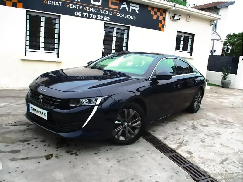 Bleu Occasion 2021 Peugeot 508 Allure Berline | 12 890 € (Bon prix) - Image 1/4