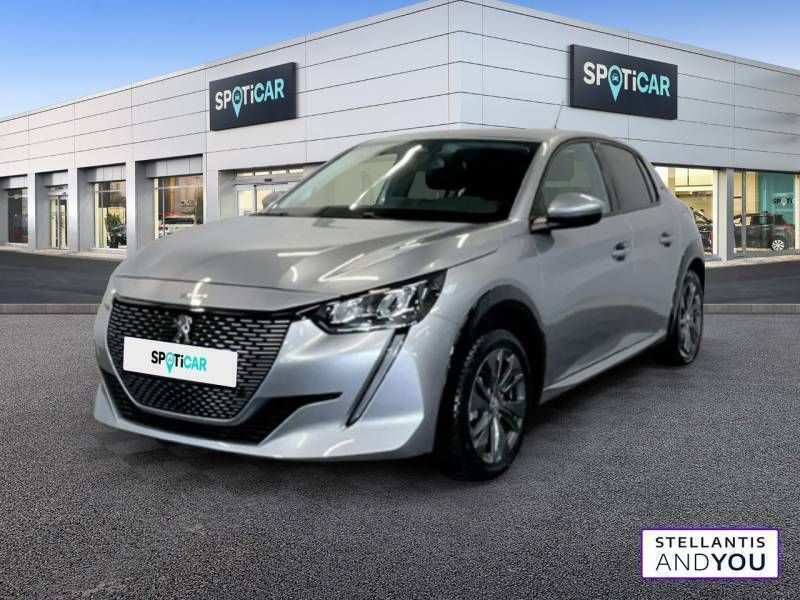 Gris Utilisé 2022 Peugeot e-208 Allure Citadine | 18 490 € (Prix juste) - Image 1/3