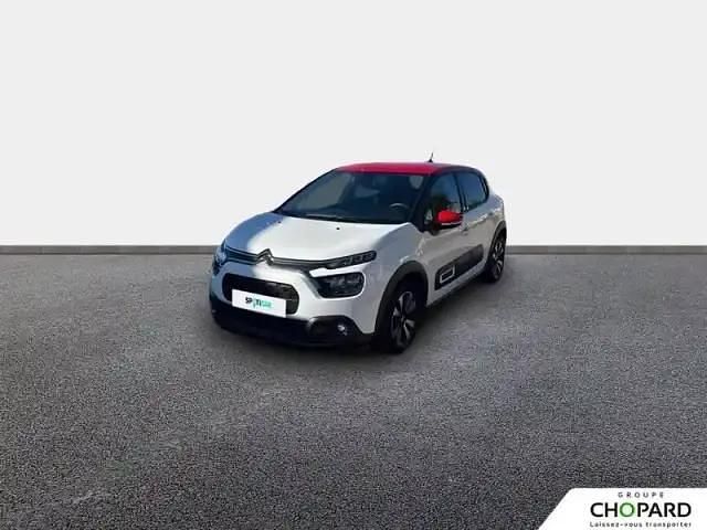 Blanc Occasion 2023 Citroën C3 Shine Citadine | 11 989 € (Prix juste) - Image 1/4