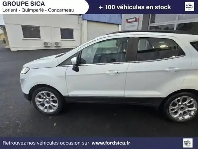 Occasion Ford Ecosport Titanium 2021 Blanc glacier SUV