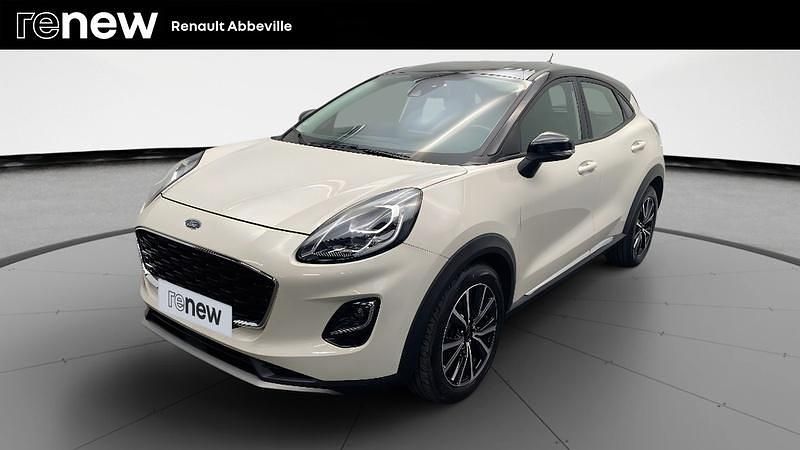Blanc Occasion 2020 Ford Puma Titanium SUV | 13 990 € (Prix juste) - Image 1/4