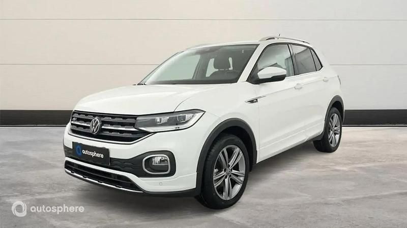 Blanc Utilisé 2022 VW T-Cross R-line SUV | 23 499 € (Prix juste) - Image 1/4