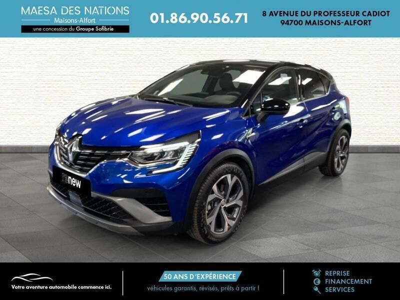 Bleu Utilisé 2021 Renault Captur R.S. SUV | 21 990 € (Prix juste) - Image 1/3