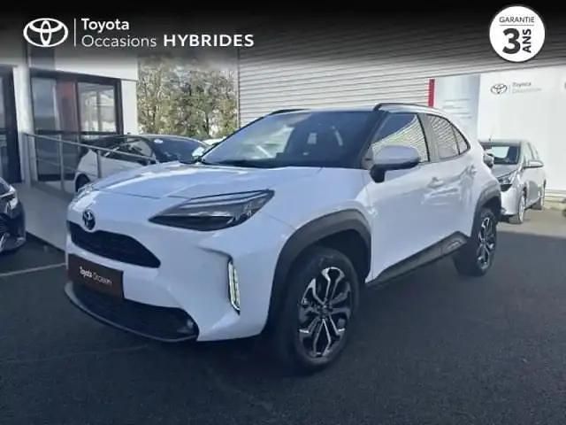 Blanc Occasion 2023 Toyota Yaris Hybrid Design SUV | 23 490 € (Prix juste) - Image 1/4