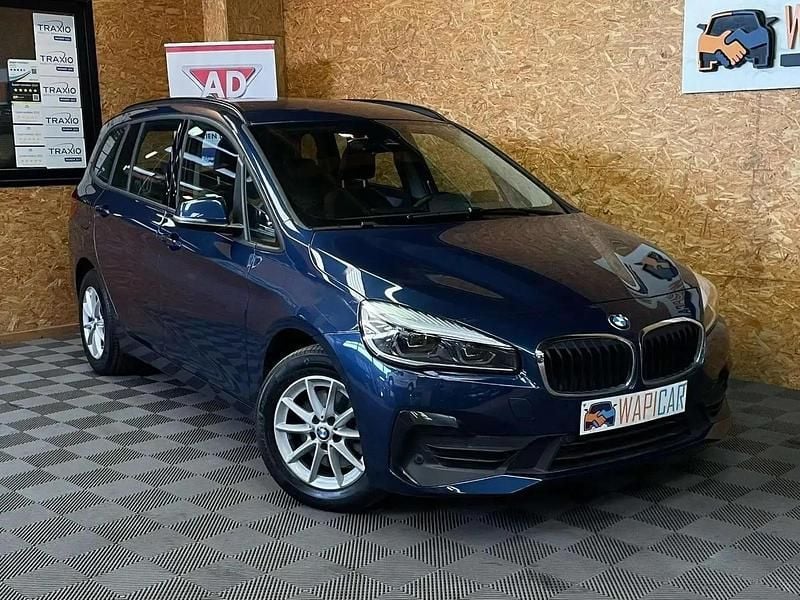Bleu Utilisé 2020 BMW 218 Gran Tourer Monospace | 20 490 € (Prix juste) - Image 1/4