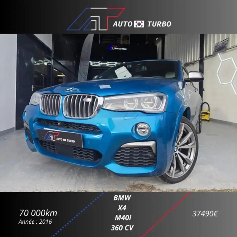 Bleu Occasion 2016 BMW X4 M Sport SUV | 37 490 € - Image 1/4