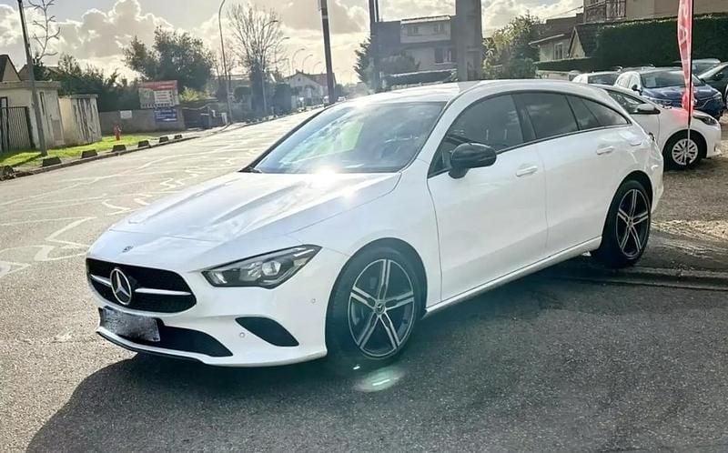 Blanc Utilisé 2021 Mercedes CLA200 Progressive Break | 19 990 € (Super prix) - Image 1/4