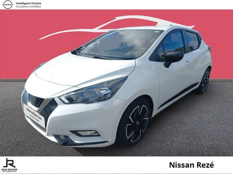 Blanc Utilisé 2023 Nissan Micra Citadine | 13 990 € (Prix juste) - Image 1/4