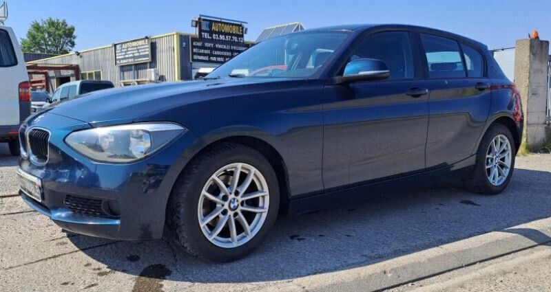 Bleu Utilisé 2012 BMW 116 Sport Line Citadine | 8 990 € (Prix juste) - Image 1/4
