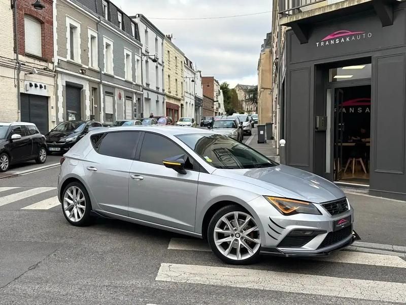 Gris Occasion 2018 Seat Leon FR Berline | 16 980 € (Prix juste) - Image 1/4