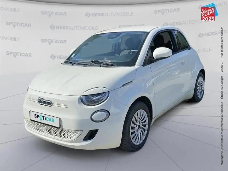 Blanc Utilisé 2022 Fiat 500e Action Berline | 12 499 € (Bon prix) - Image 1/4