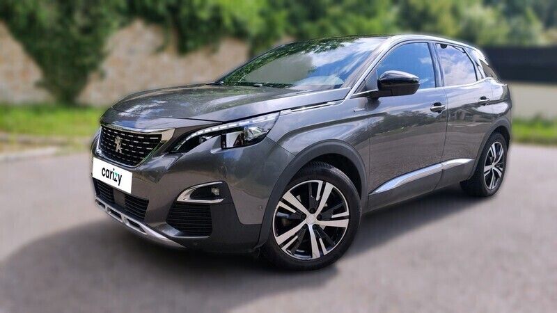 Gris Utilisé 2018 Peugeot 3008 GT-line | 16 290 € (Prix juste) - Image 1/4