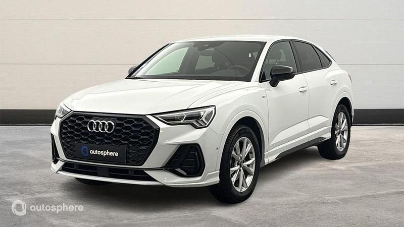 Blanc Utilisé 2021 Audi Q3 Sportback S-Line SUV | 30 999 € - Image 1/4