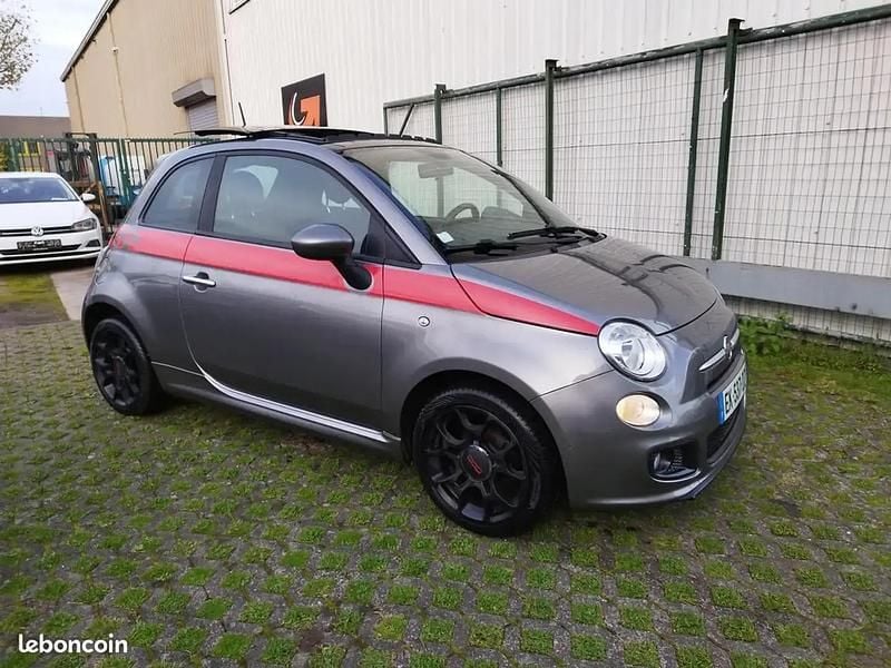 Gris Occasion 2013 Fiat 500 Sport Citadine | 6 500 € (Prix juste) - Image 1/4