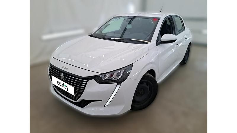 Blanc Utilisé 2020 Peugeot 208 Business-Line Citadine | 8 990 € (Prix juste) - Image 1/4