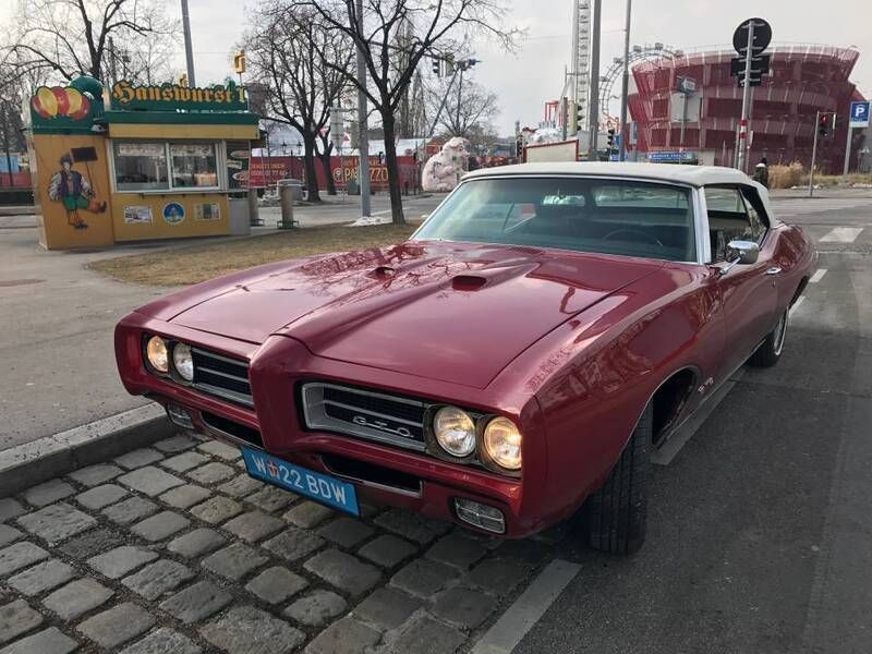 Occasion Pontiac GTO 350 ch (257 kW) 1969 Rouge Coupé