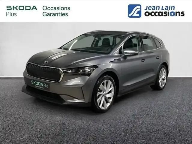 Gris graphite Occasion 2023 Skoda Enyaq iV SUV | 31 990 € (Prix juste) - Image 1/4