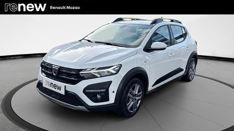 Blanc Utilisé 2021 Dacia Sandero Comfort Citadine | 11 490 € (Prix juste) - Image 1/4