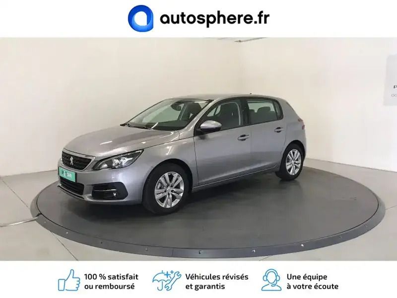 Gris artense Utilisé 2021 Peugeot 308 Active Berline | 24 580 € (Prix assez cher) - Image 1/4