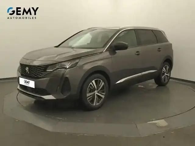 Gris platinium Utilisé 2022 Peugeot 5008 S | 24 489 € - Image 1/4