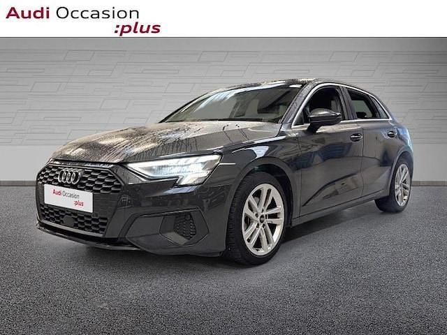 Gris manhattan métallisé Utilisé 2022 Audi A3 Business | 21 900 € (Super prix) - Image 1/4