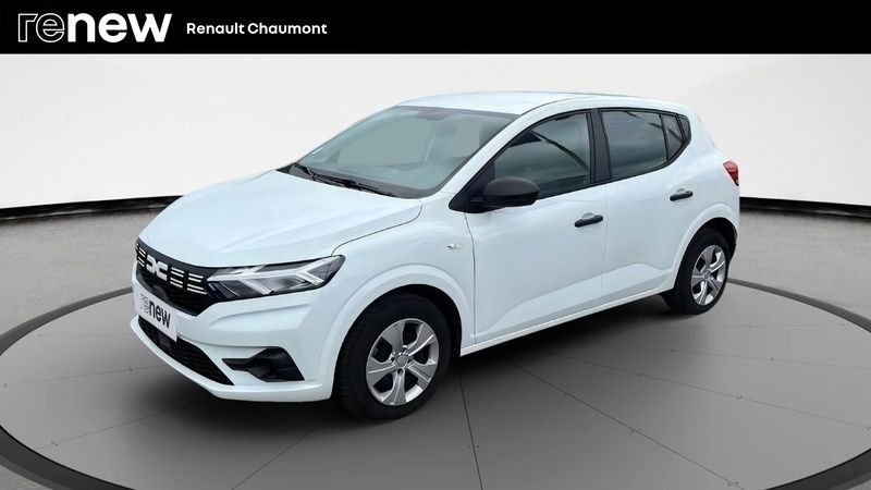 Blanc Utilisé 2024 Dacia Sandero Essentiel Citadine | 12 500 € (Prix juste) - Image 1/4