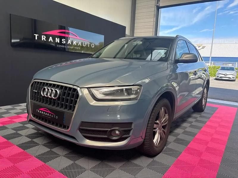 Bleu Utilisé 2012 Audi Q3 Ambition SUV | 19 990 € (Prix juste) - Image 1/4